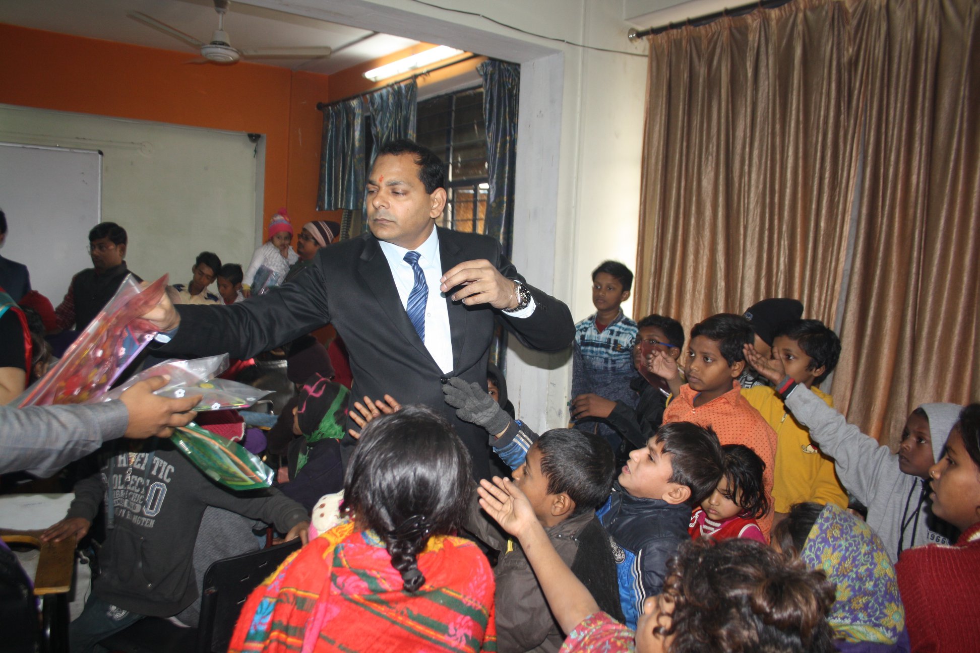 Social Work on Saraswati Puja 2018
